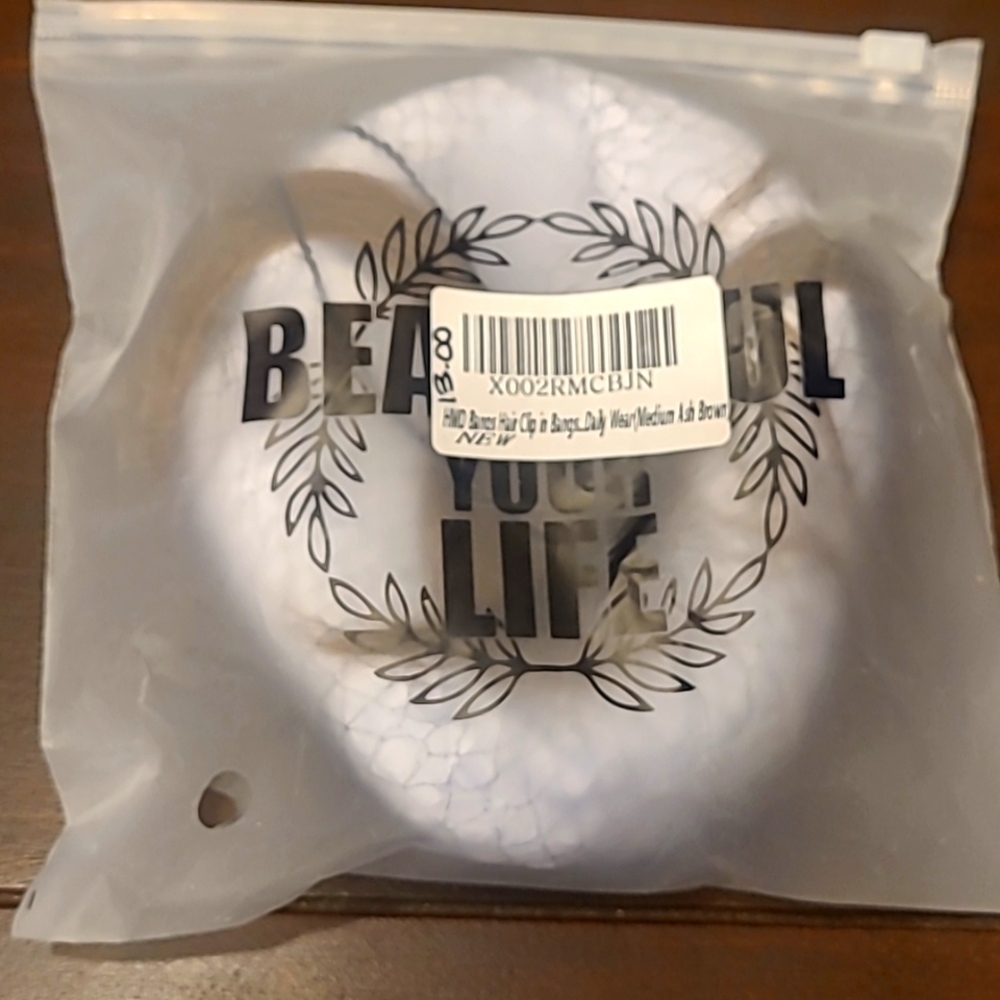 HMD Hair Clip in Bangs Medium Ash Brown